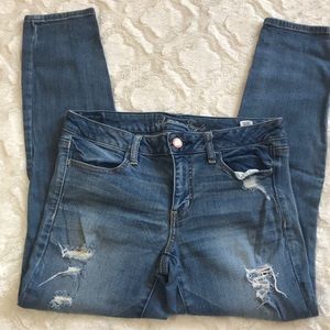 Distressed Denim Jeans by American Eagle